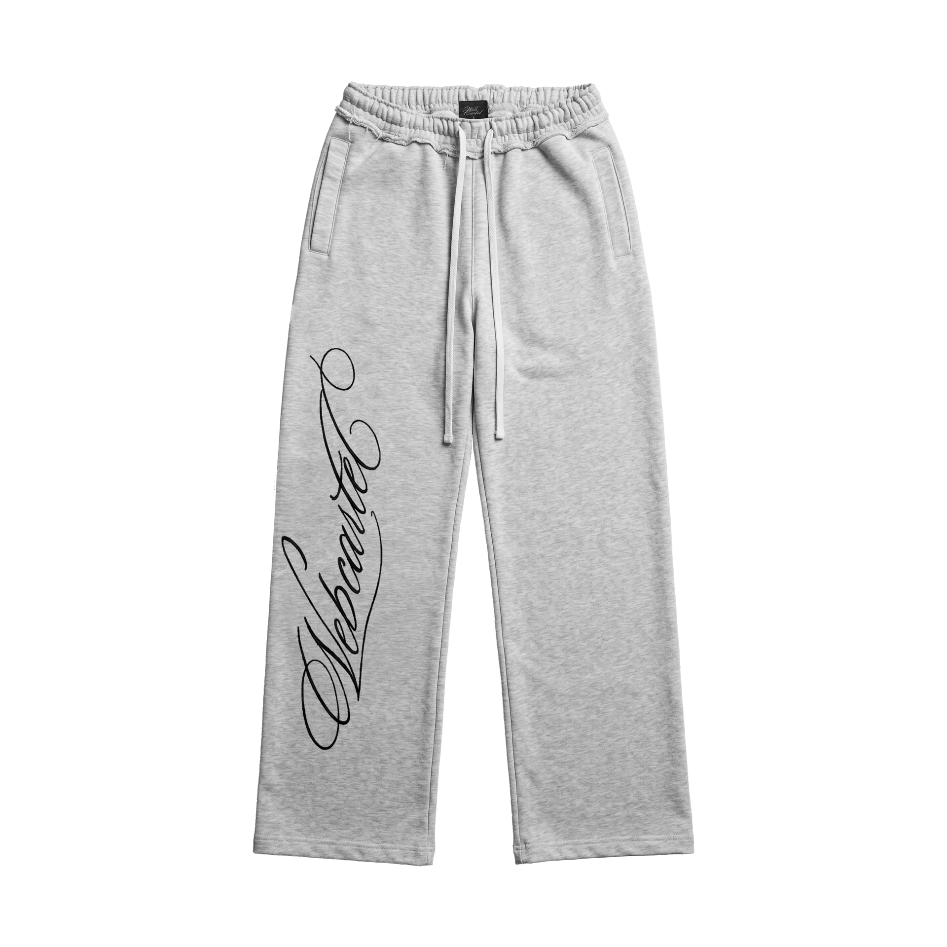 WEBCARTEL UNISEX PANTS OVERSIZE - GREY