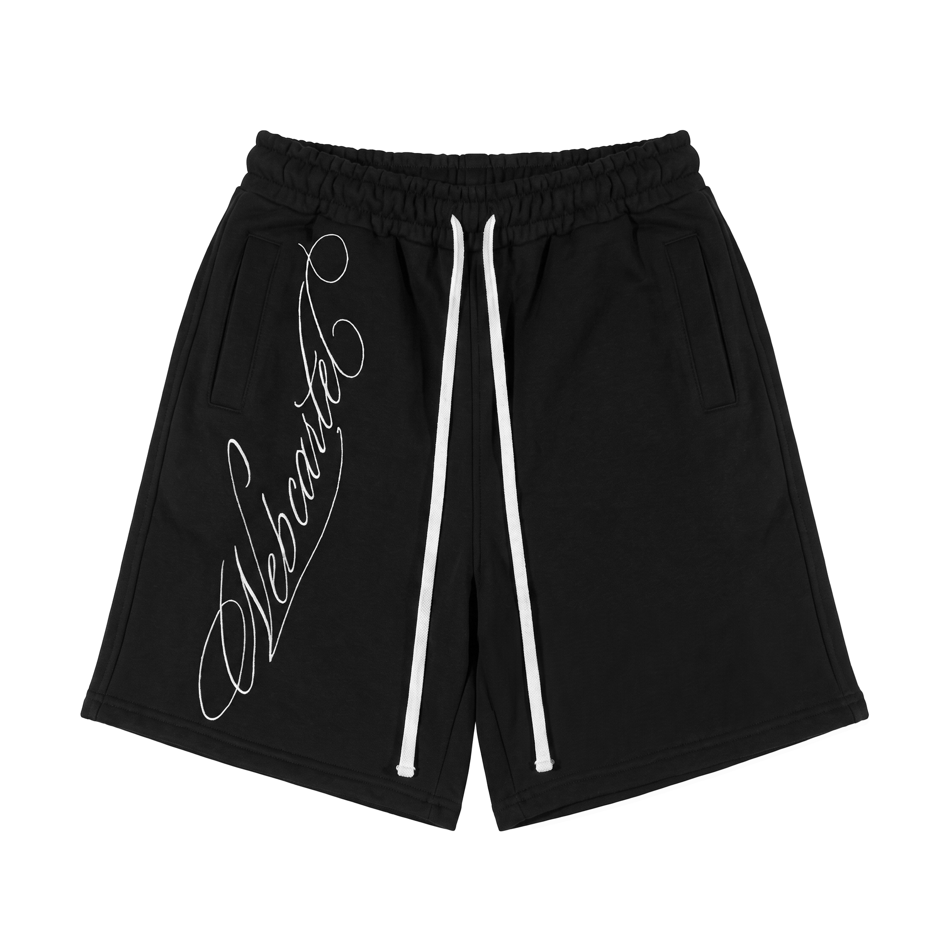 WEBCARTEL UNISEX SHORTS - BLACK
