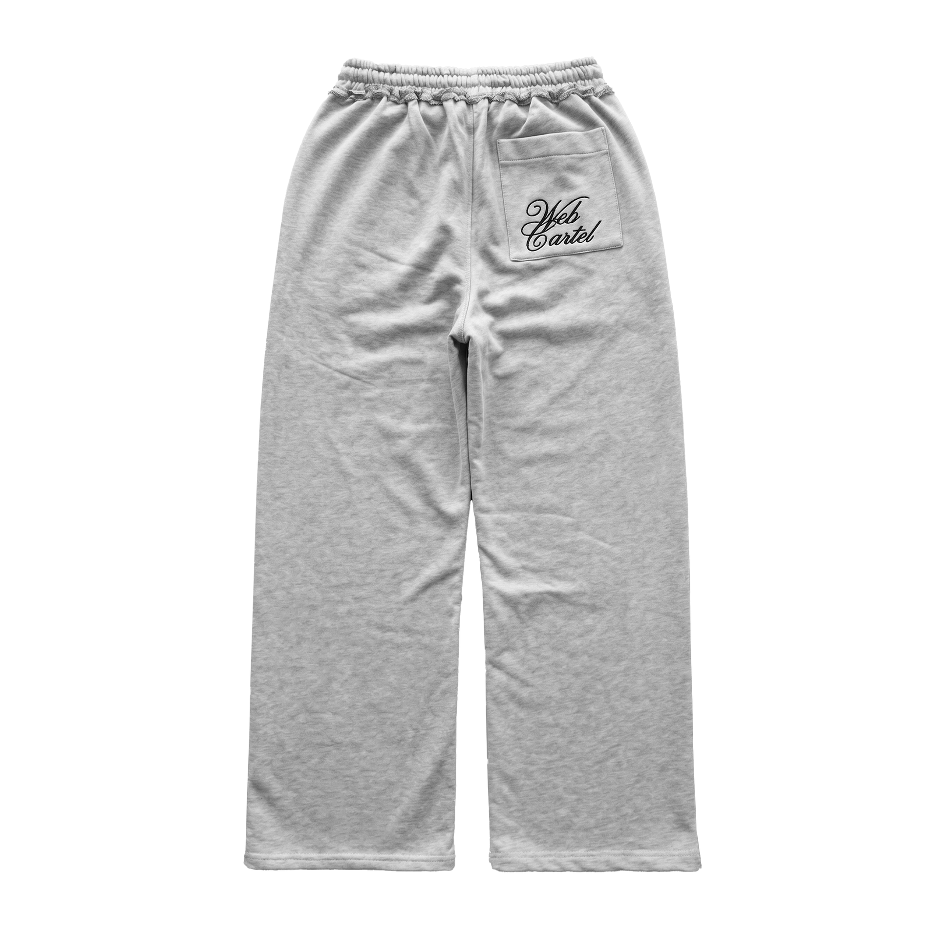 WEBCARTEL UNISEX PANTS OVERSIZE - GREY