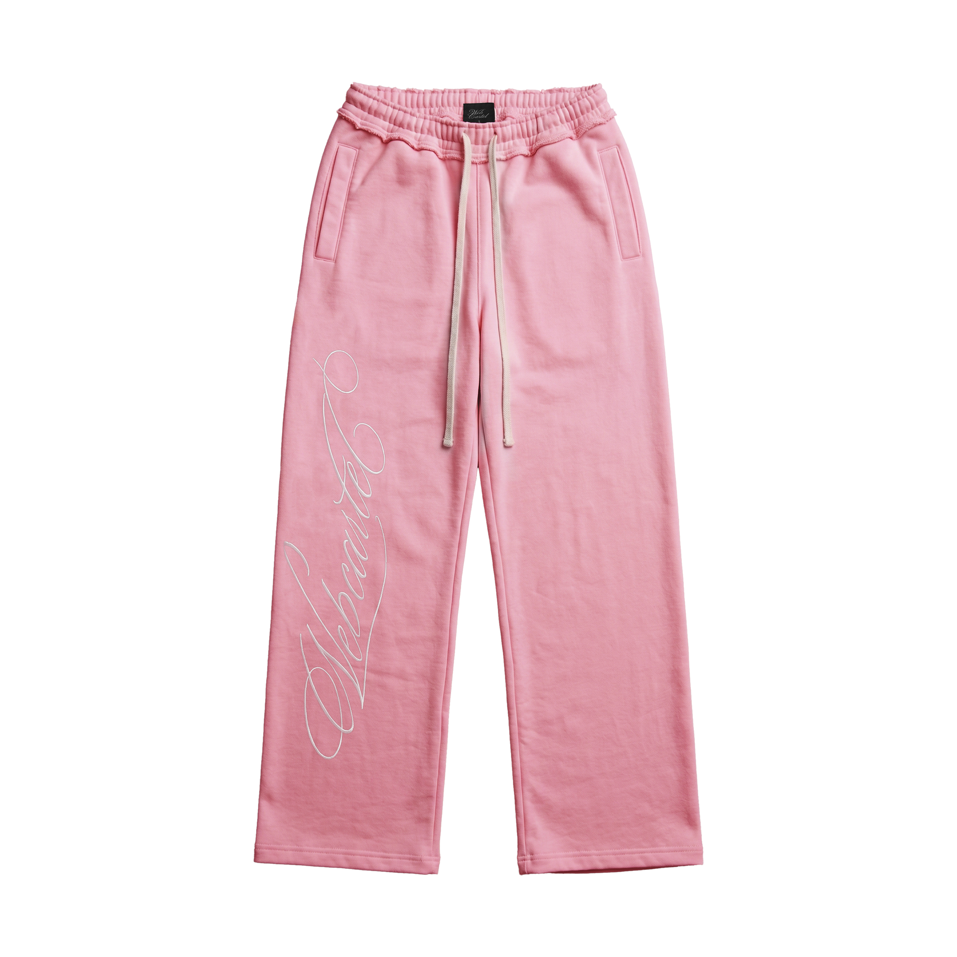 WEBCARTEL UNISEX PANTS OVERSIZE - PINK